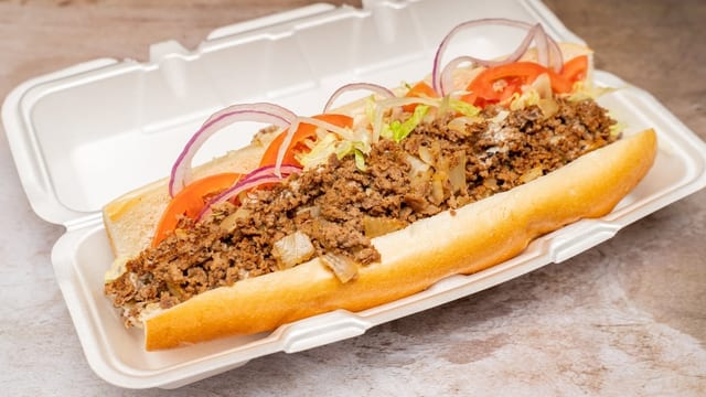 Cheesesteak Hoagie.