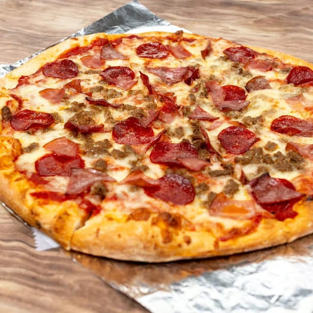 Meat Lovers Pizza.