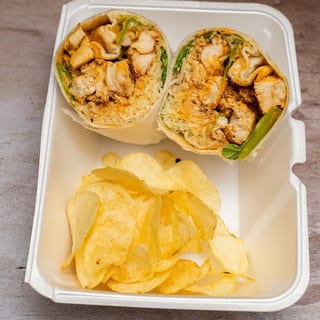 Grilled Chicken Caesar Wrap (*)