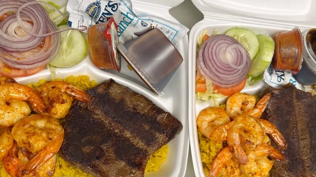 Steak & Shrimp.