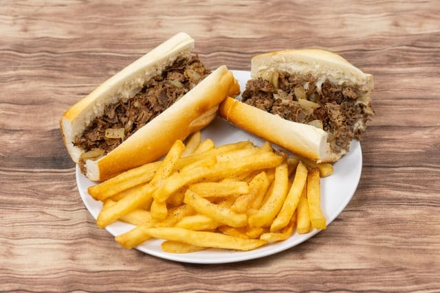 3 Cheesesteaks & a 2 Liter Drink.
