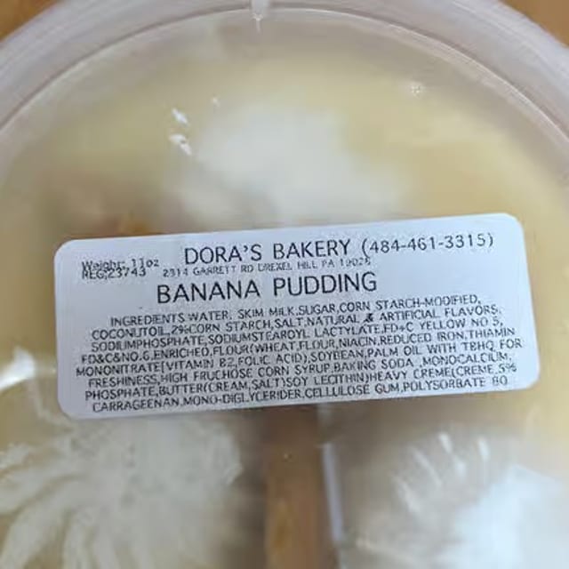 Banana Pudding.