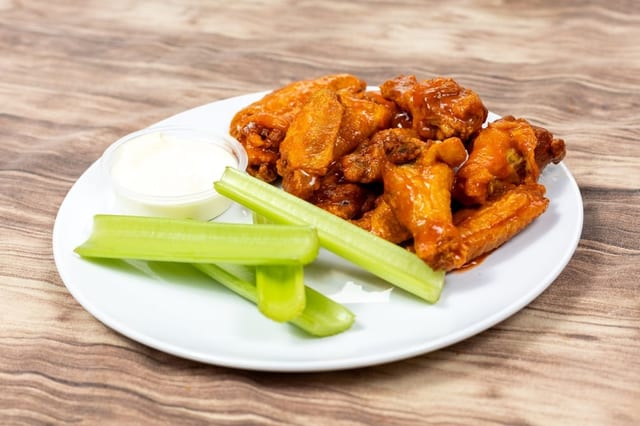40 Pieces Buffalo Wings & a 2 Liter Drink.
