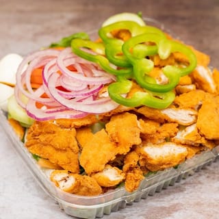 Crispy Chicken Finger Salad (*)