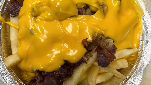 Bacon Cheese French Fries.