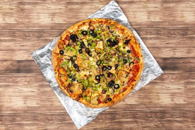 Vegetarian Pizza.
