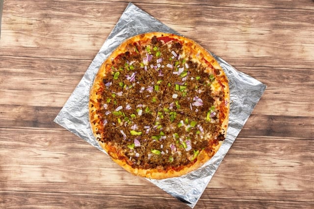 Philly Steak Pizza.