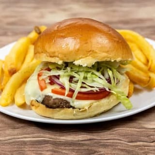 Turkey Cheeseburger Platter (*)